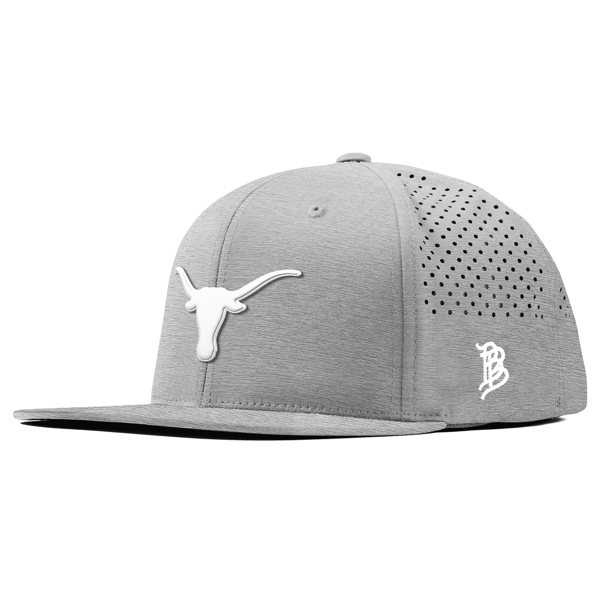 University of Texas "Vintage Texas Longhorn" Flat Performance Heather Gray