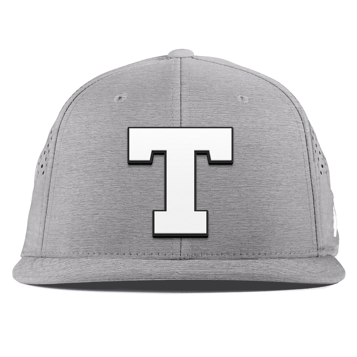 University of Texas "Vintage Texas Team Logo" Flat Performance Heather Gray