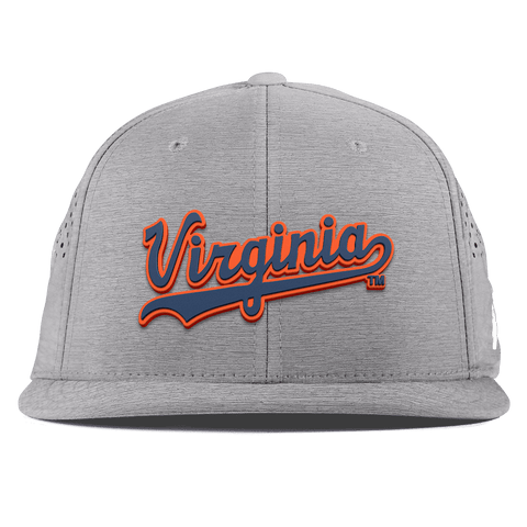 University of Virginia "Virginia Script" Flat Performance Heather Gray