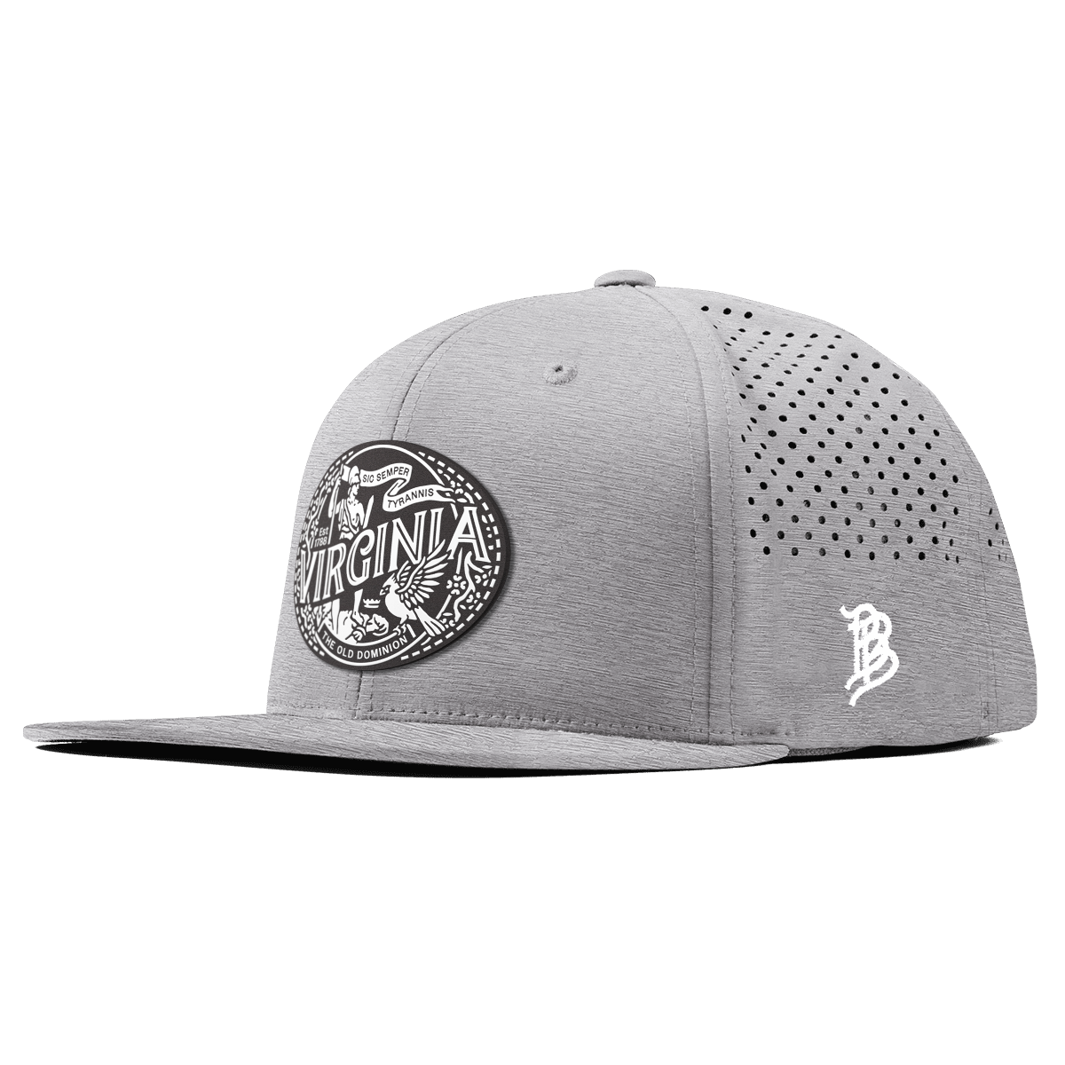 Virginia Traveler Flat Performance Heather Gray