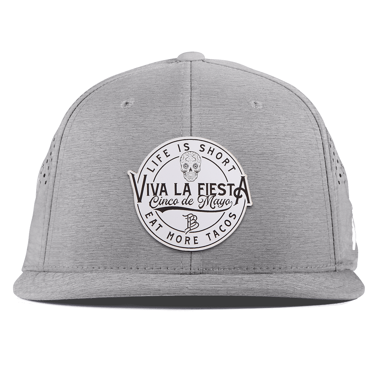 Branded Fiesta Flat Performance Heather Gray
