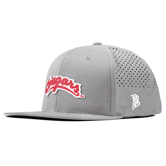 Washington State University "Washington State Cougars Script" Flat Performance Heather Gray