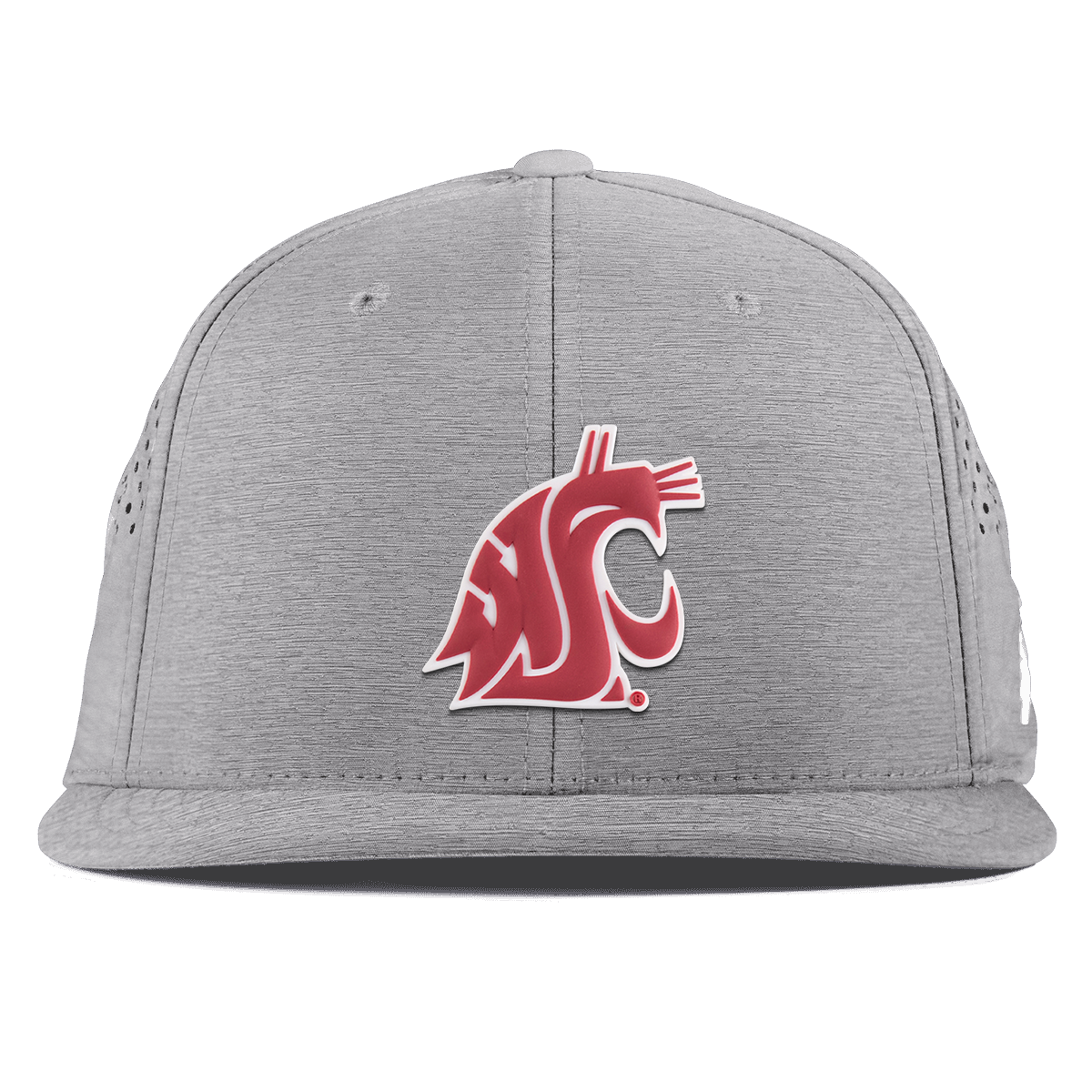 Washington State University "Washington State Team Logo" Flat Performance Heather Gray