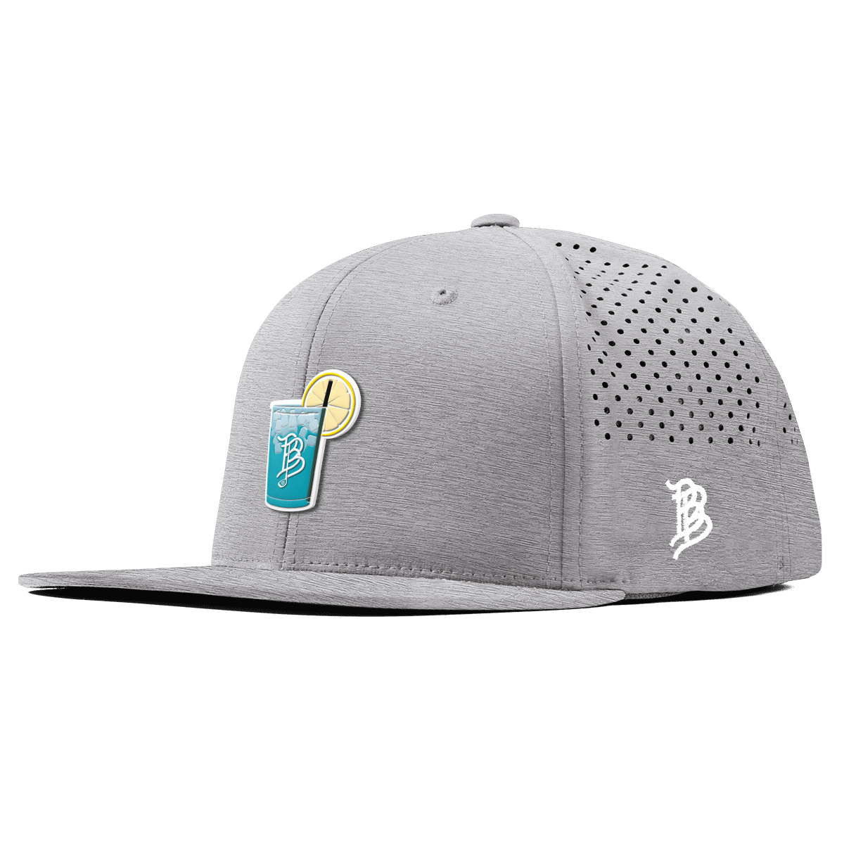 Water Hazard Flat Performance Heather Gray