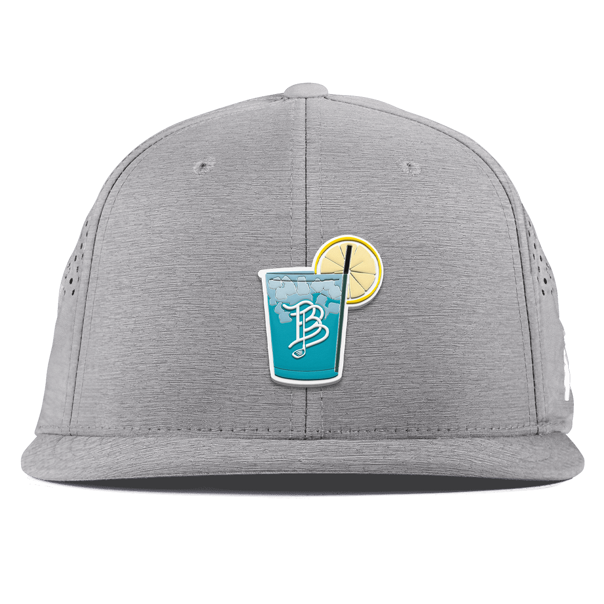 Water Hazard Flat Performance Heather Gray