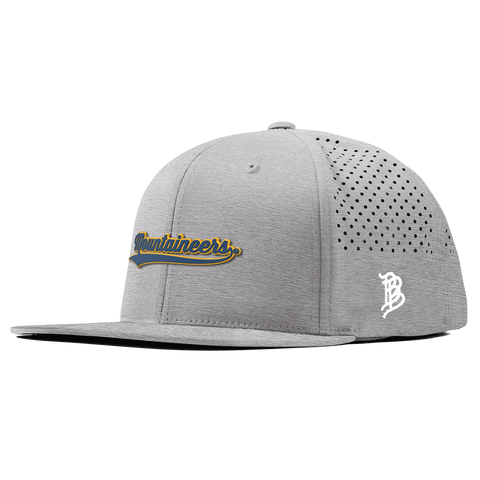 West Virginia University "West Virginia Mountaineers Script" Flat Performance Heather Gray