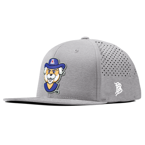 University of Arizona "Wilbur The Wildcat" Flat Performance Heather Gray