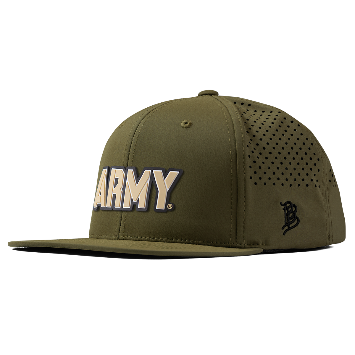Army "Army West Point Gold Block" Flat Performance Loden
