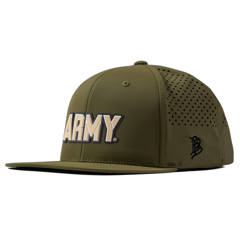 Army "Army West Point Gold Block" Flat Performance Loden