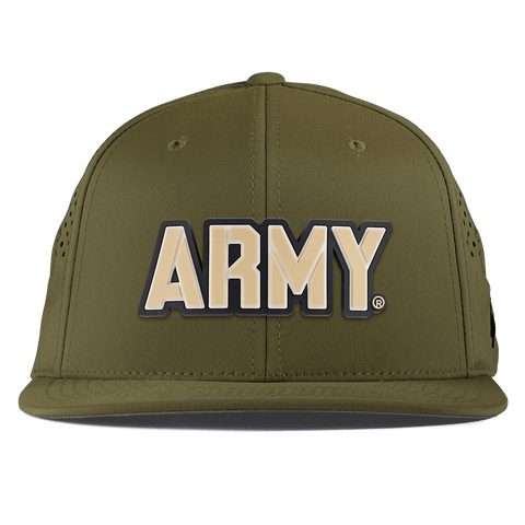 Army "Army West Point Gold Block" Flat Performance Loden