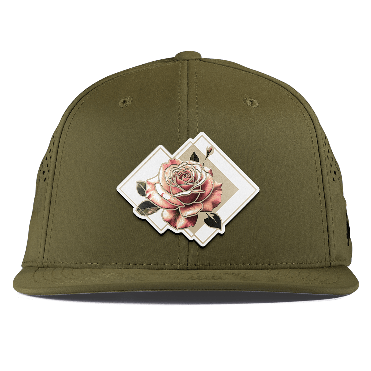 Blush Rose Flat Performance Loden