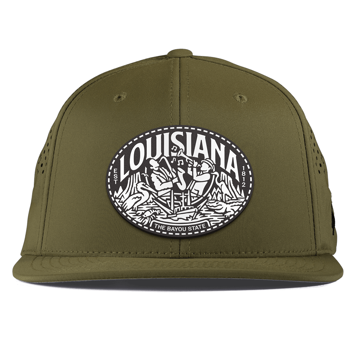 Louisiana Traveler Flat Performance Loden