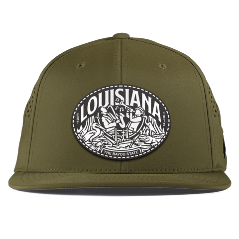 Louisiana Traveler Flat Performance Loden