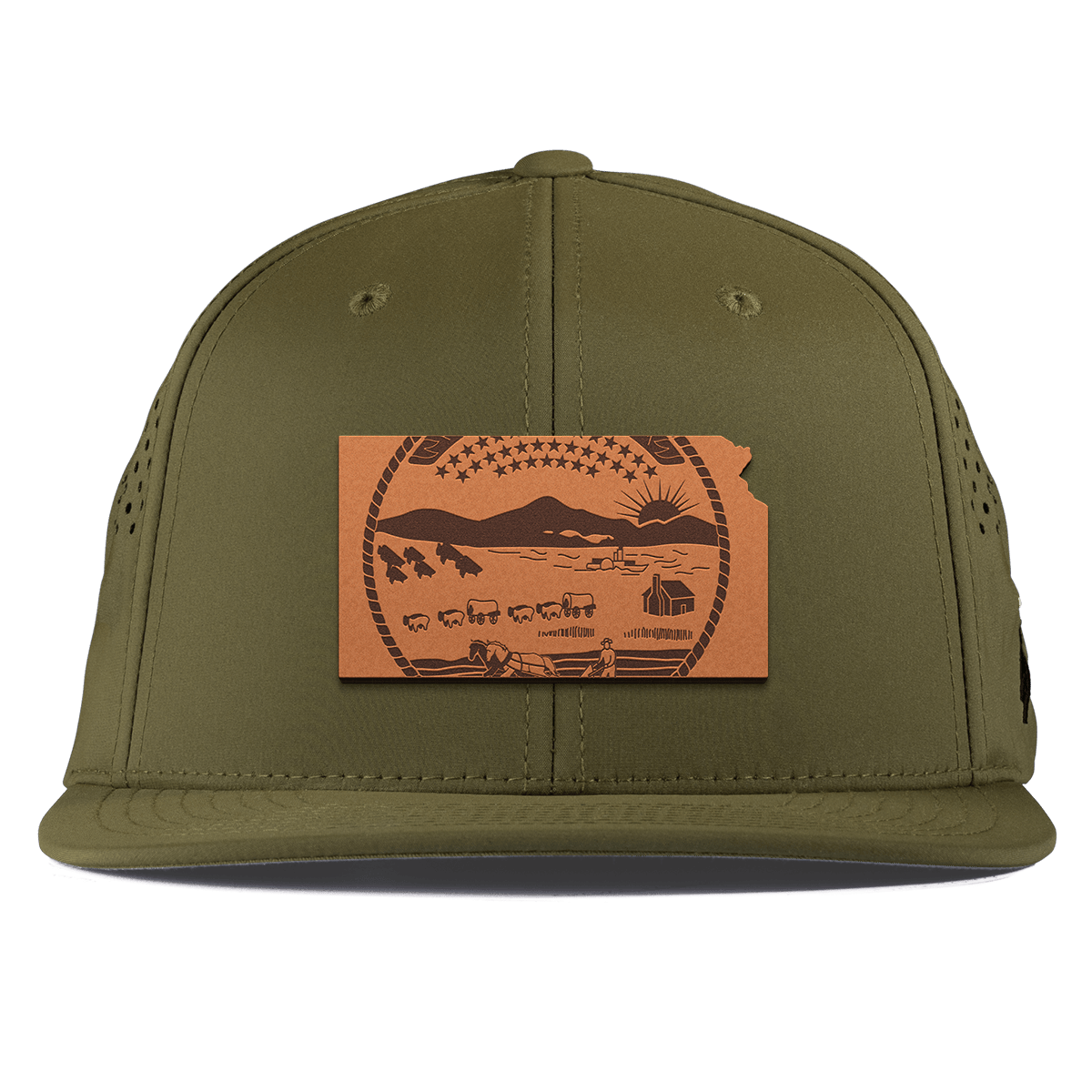 Kansas 34 Flat Performance Loden