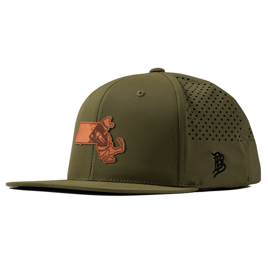 Massachusetts 6 Flat Performance Loden