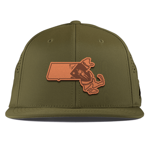 Massachusetts 6 Flat Performance Loden