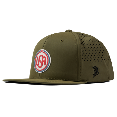 USA Icon Flat Performance Loden