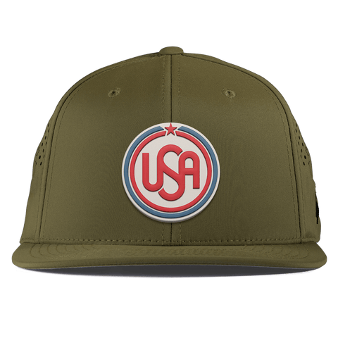 USA Icon Flat Performance Loden