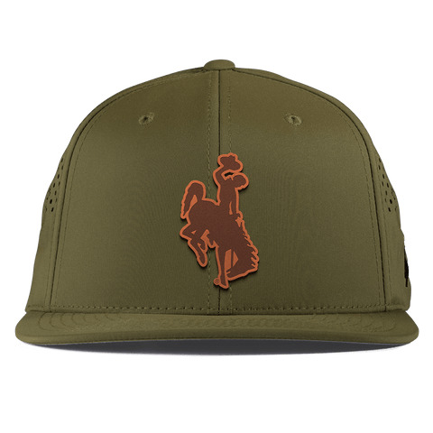 University of Wyoming "Wyoming Cowboy Dark" Flat Performance Loden