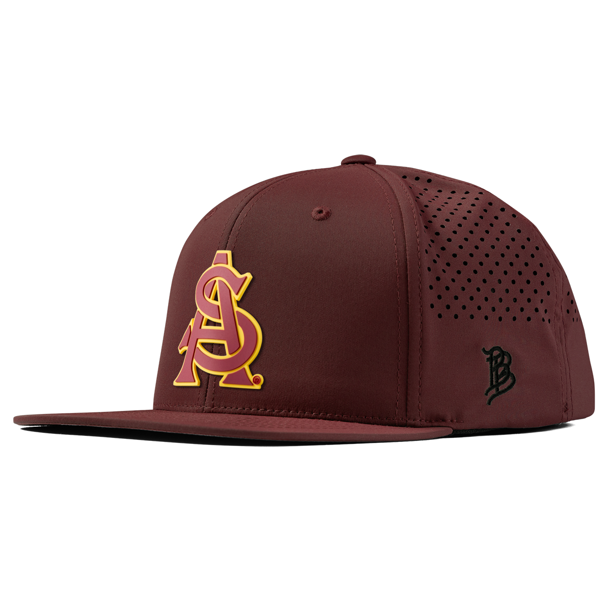 Arizona State University "ASU Baseball and Gold" Flat Performance Maroon