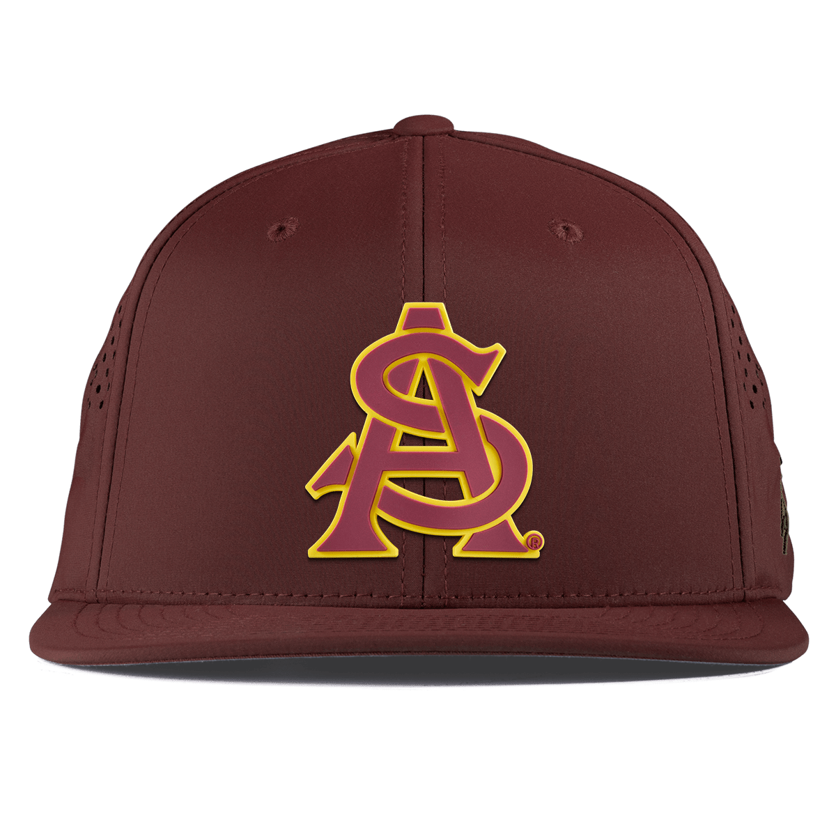 Arizona State University "ASU Baseball and Gold" Flat Performance Maroon