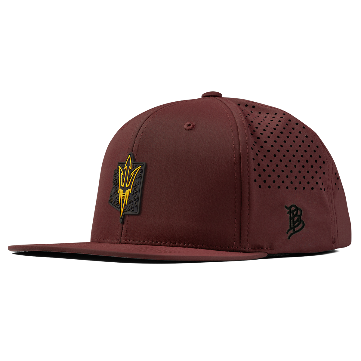 Arizona State University "ASU Pitchfork" Flat Performance Maroon