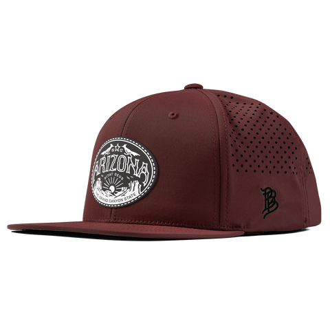 Arizona Traveler Flat Performance Maroon