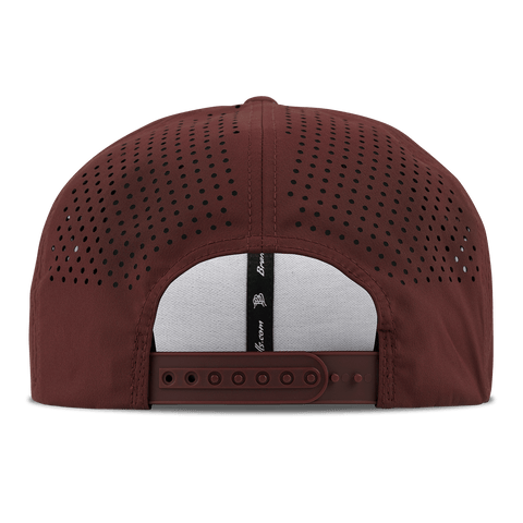 Spooky Glow Flat Performance Back Maroon