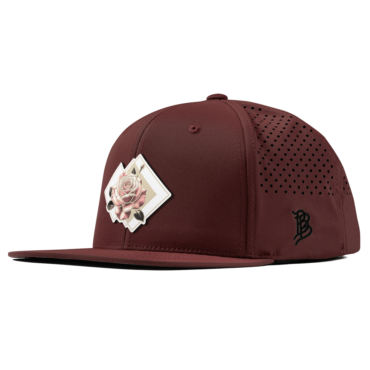 Blush Rose Flat Performance Maroon