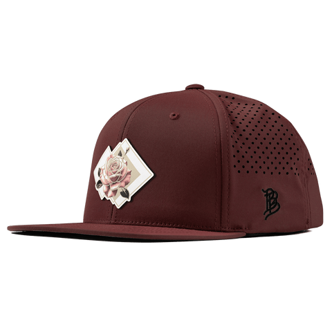 Blush Rose Flat Performance Maroon