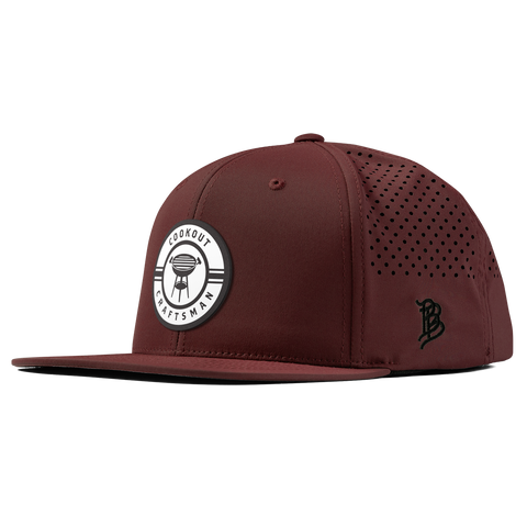 Cookout Craftsman Flat Performance Maroon 