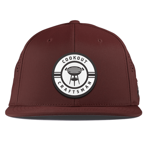 Cookout Craftsman Flat Performance Maroon 
