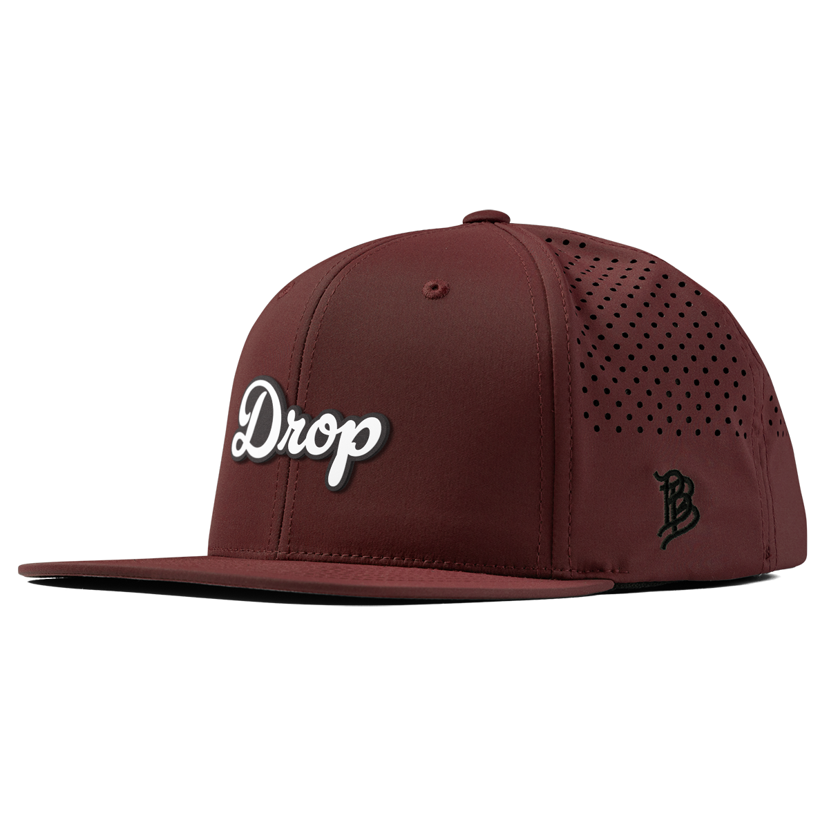 Drop Script Flat Performance Maroon