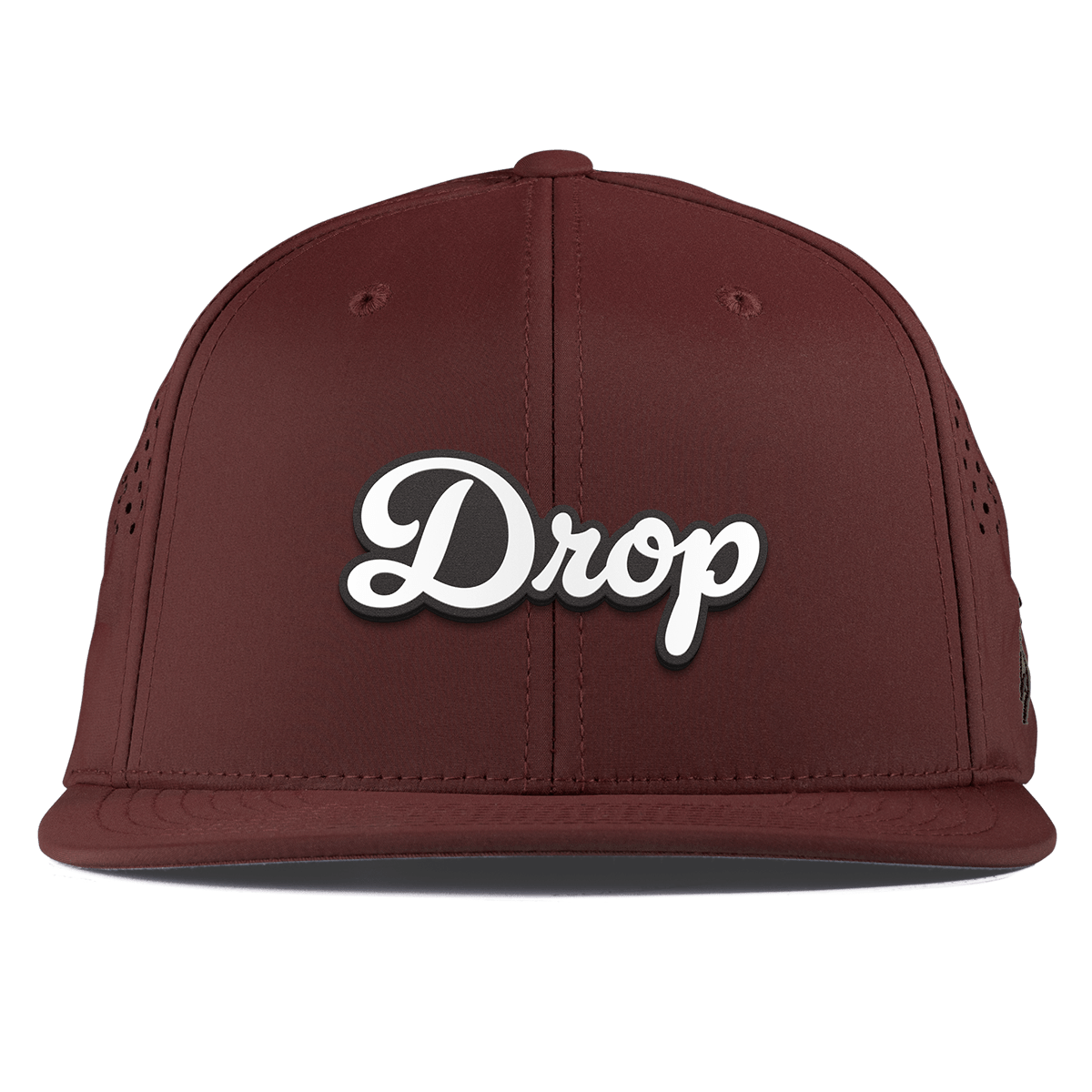 Drop Script Flat Performance Maroon
