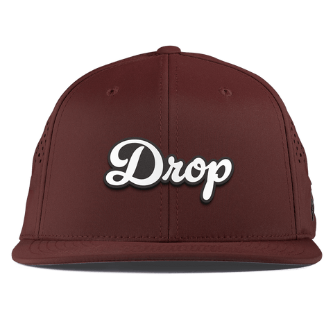 Drop Script Flat Performance Maroon