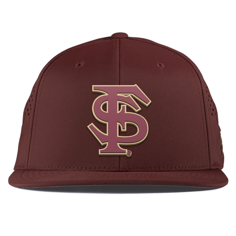 Florida State University "FSU Block" Flat Performance Maroon