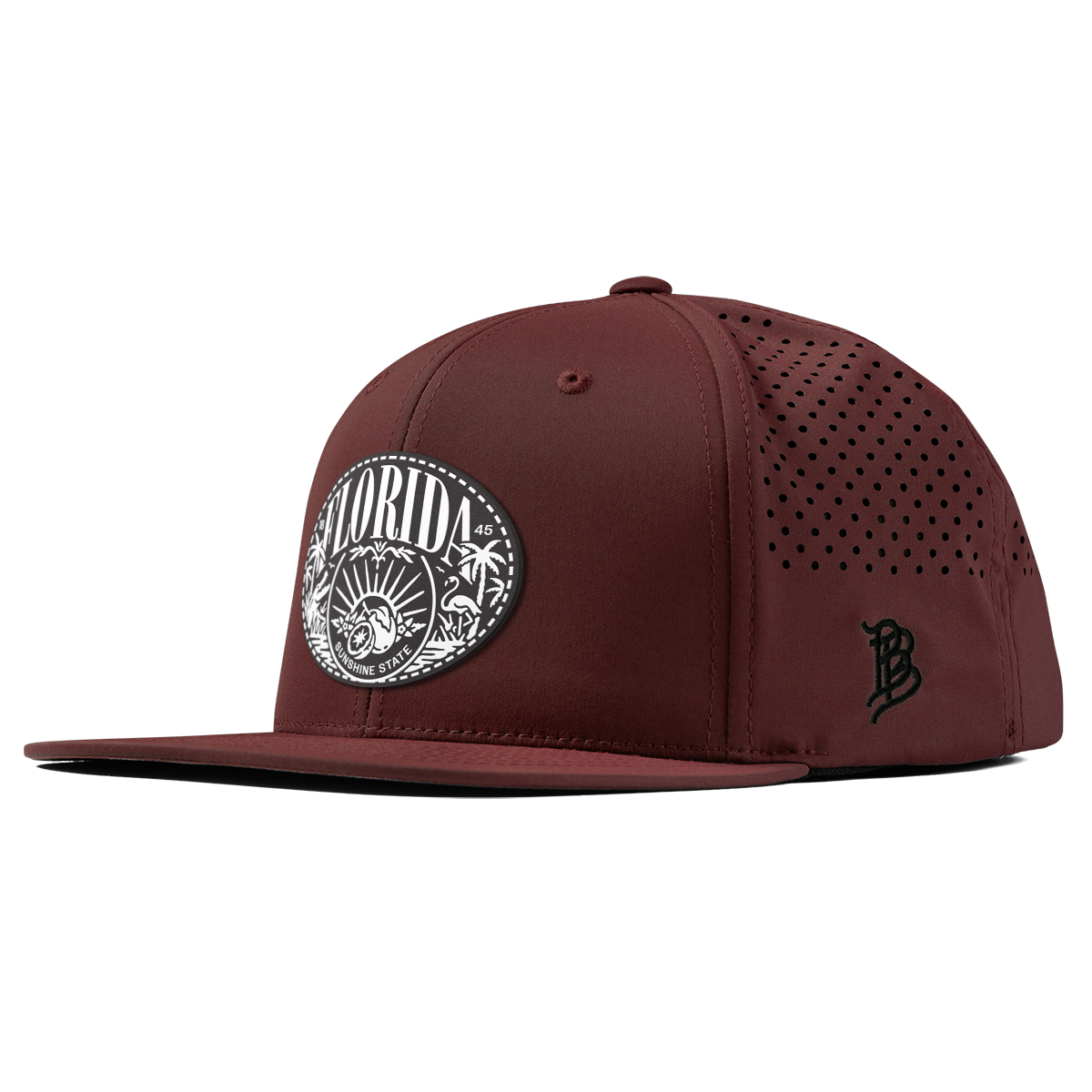 Florida Traveler Flat Performance Maroon