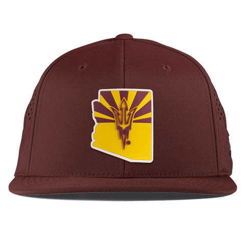Arizona State University "Fork 'Em State" Flat Performance Maroon