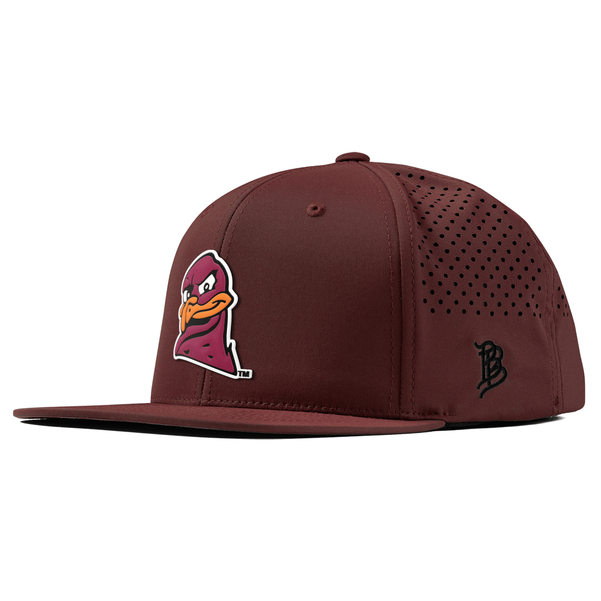 Virginia Tech University "HokieBird" Flat Performance Maroon