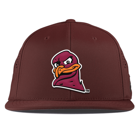 Virginia Tech University "HokieBird" Flat Performance Maroon