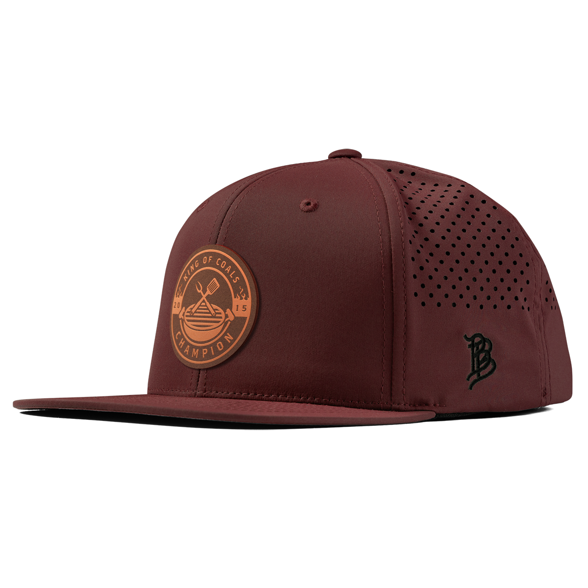 King of Coals Flat Performance Maroon 