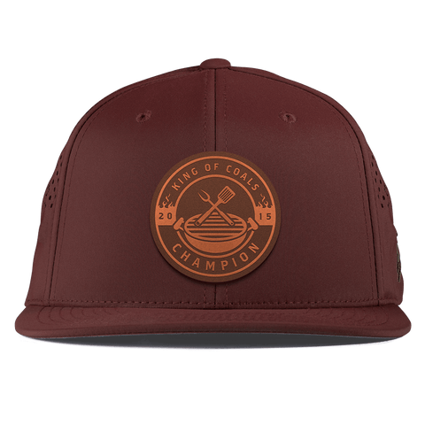King of Coals Flat Performance Maroon 