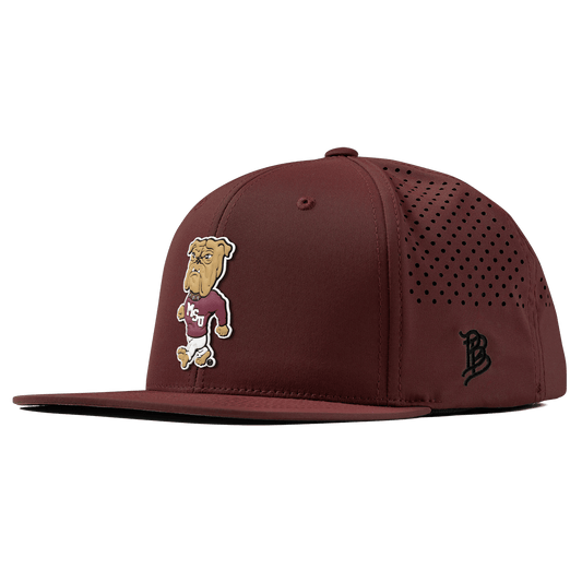Mississippi State University "Mississippi State Bully" Flat Performance Maroon