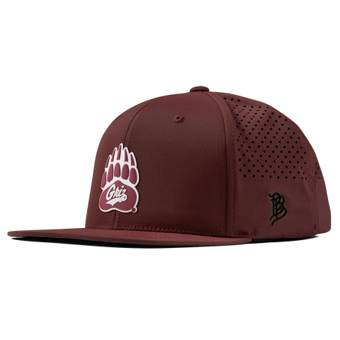 University of Montana "Montana Grizz" Flat Performance Maroon