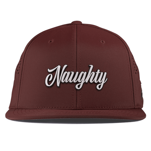Naughty Flat Performance Maroon