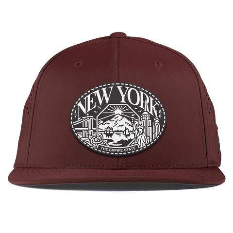 New York Traveler Flat Performance Maroon