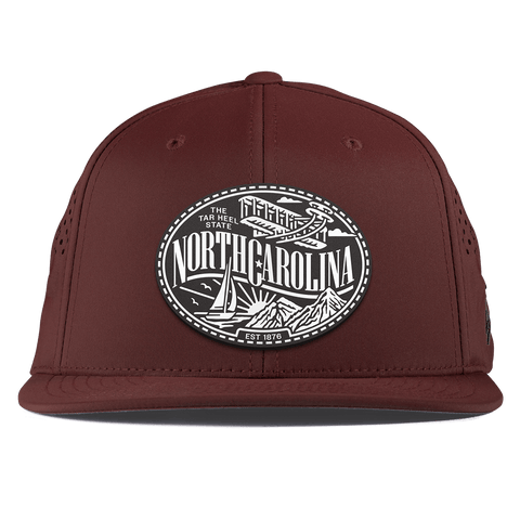 North Carolina Traveler Flat Performance Maroon