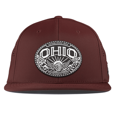 Ohio Traveler Flat Performance Maroon