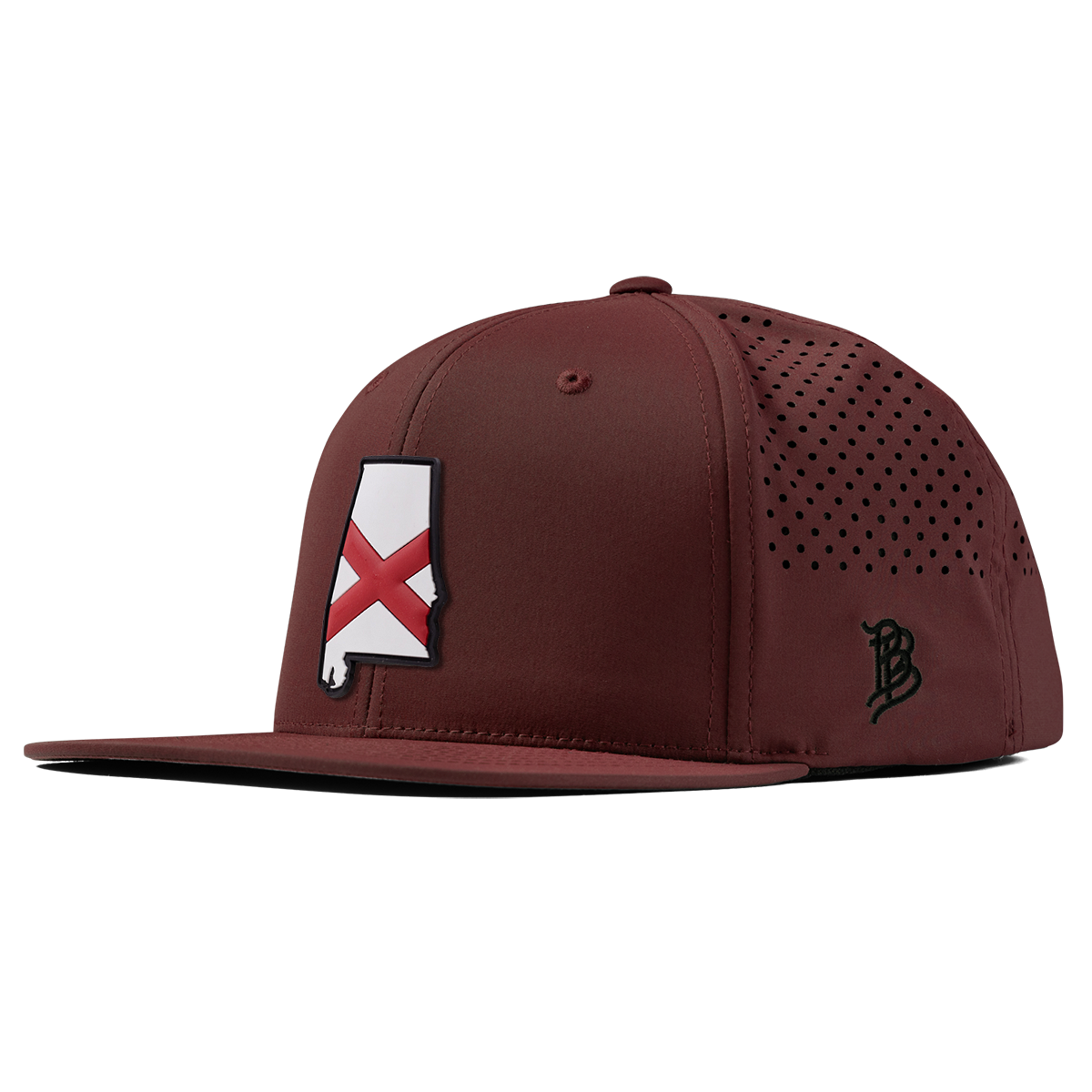 Alabama 22 PVC Flat Performance Maroon