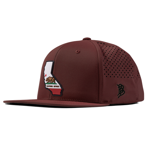 California 31 PVC Flat Performance Maroon